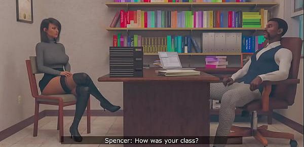 White Teacher Sucks BBC